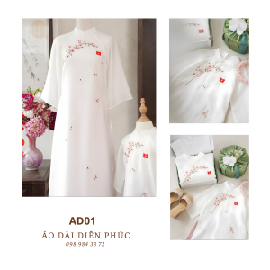 Áo dài Diên Phúc D01