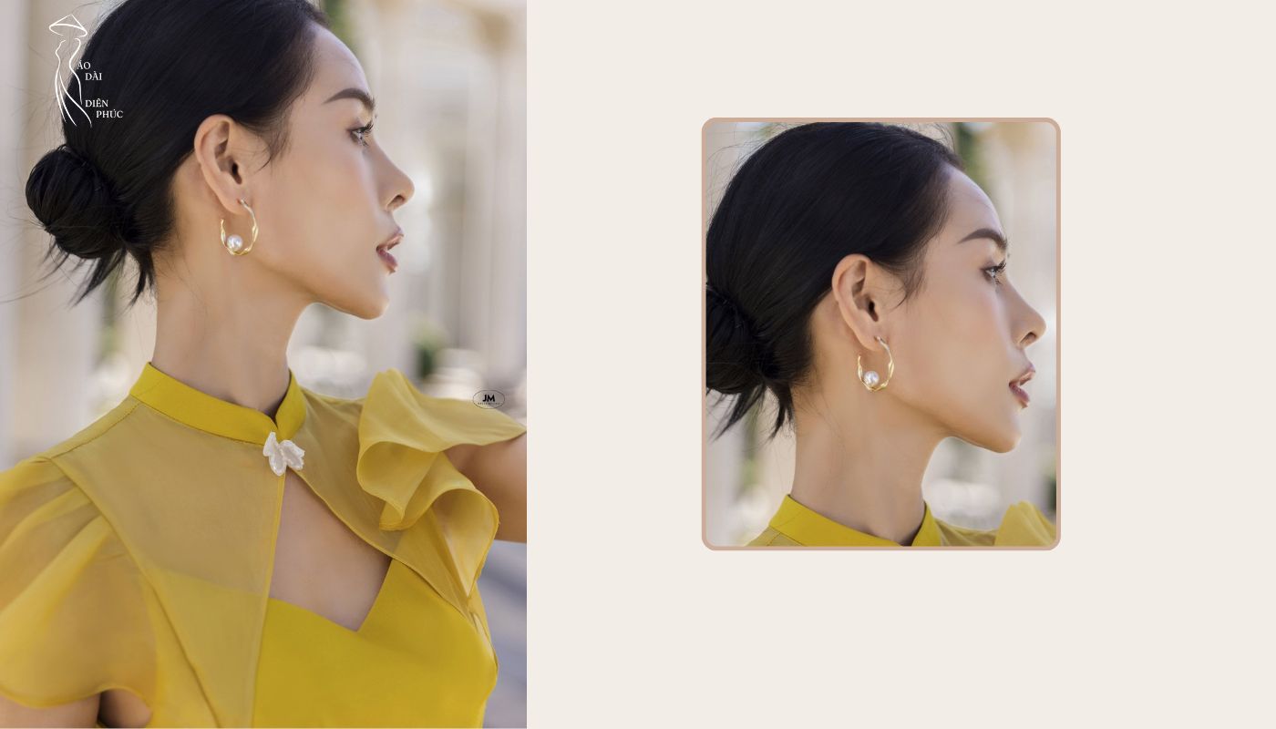 Bông Tai Và Áo Dài - Sự Kết Hợp Hoàn Hảo