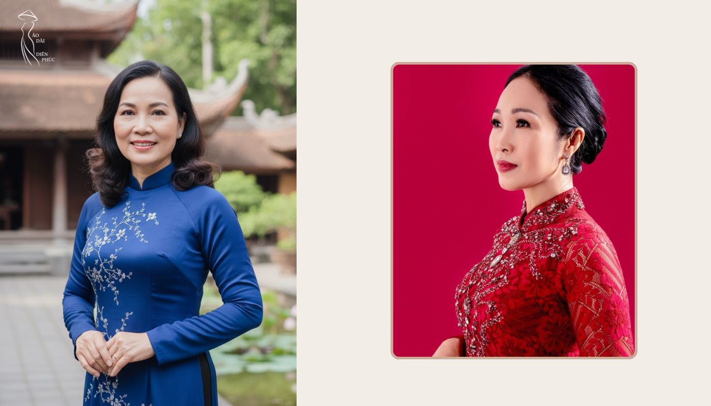 Những kiểu tóc ngắn phù hợp với áo dài