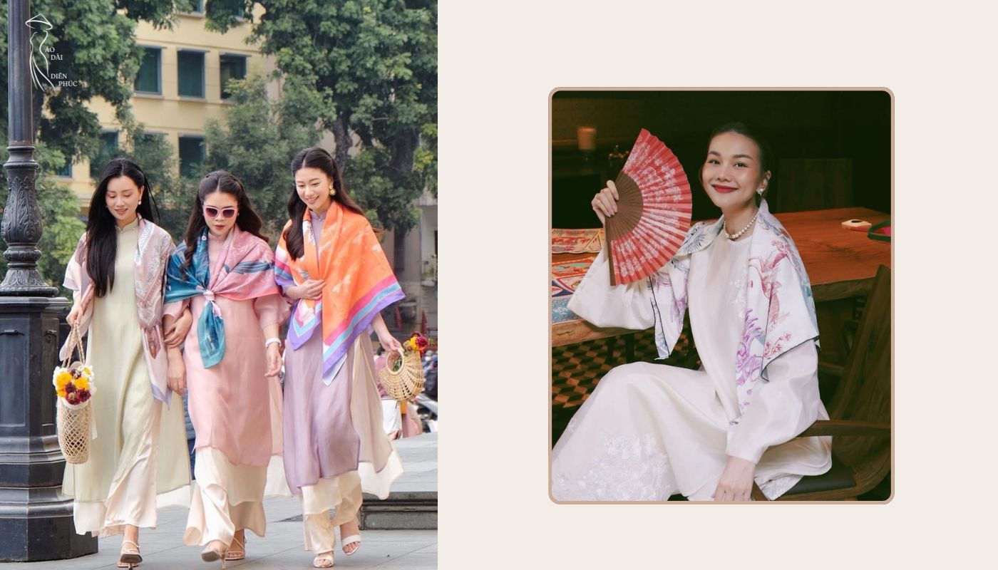 Khăn choàng - Che khuyết điểm và thêm phần duyên dáng