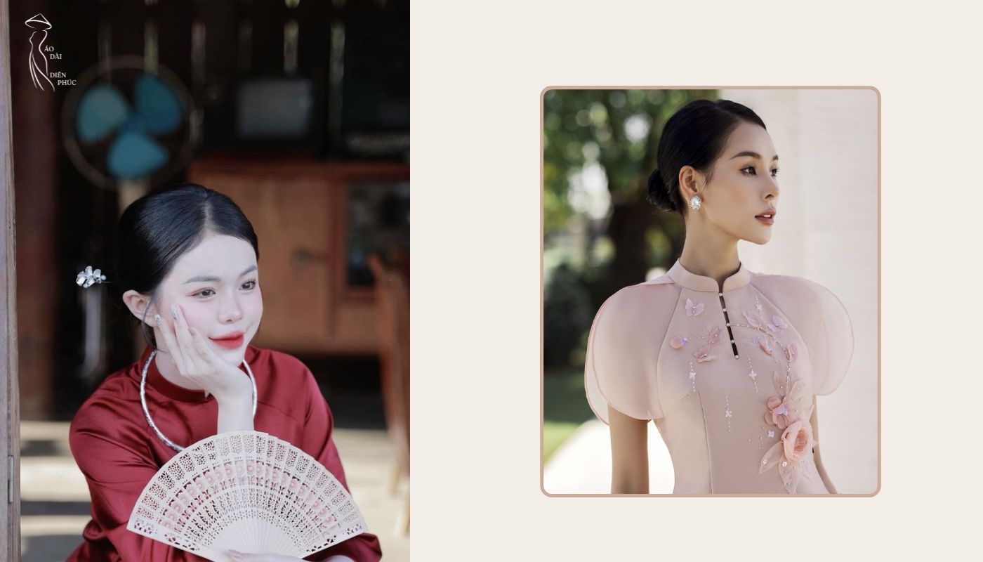 Tóc búi cao thanh lịch